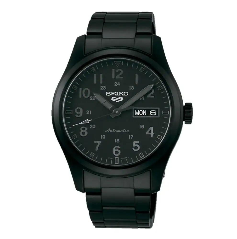 Reloj SEIKO 5 Sports PVD Black Field Series SRPJ09K1