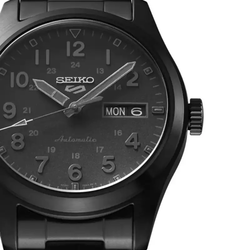 Reloj SEIKO 5 Sports PVD Black Field Series SRPJ09K1