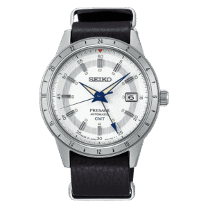 thearwatches-reloj-seiko-SSK015J1 Reloj SEIKO Presage Style 60’s GMT 110th Anniversary SSK015J1