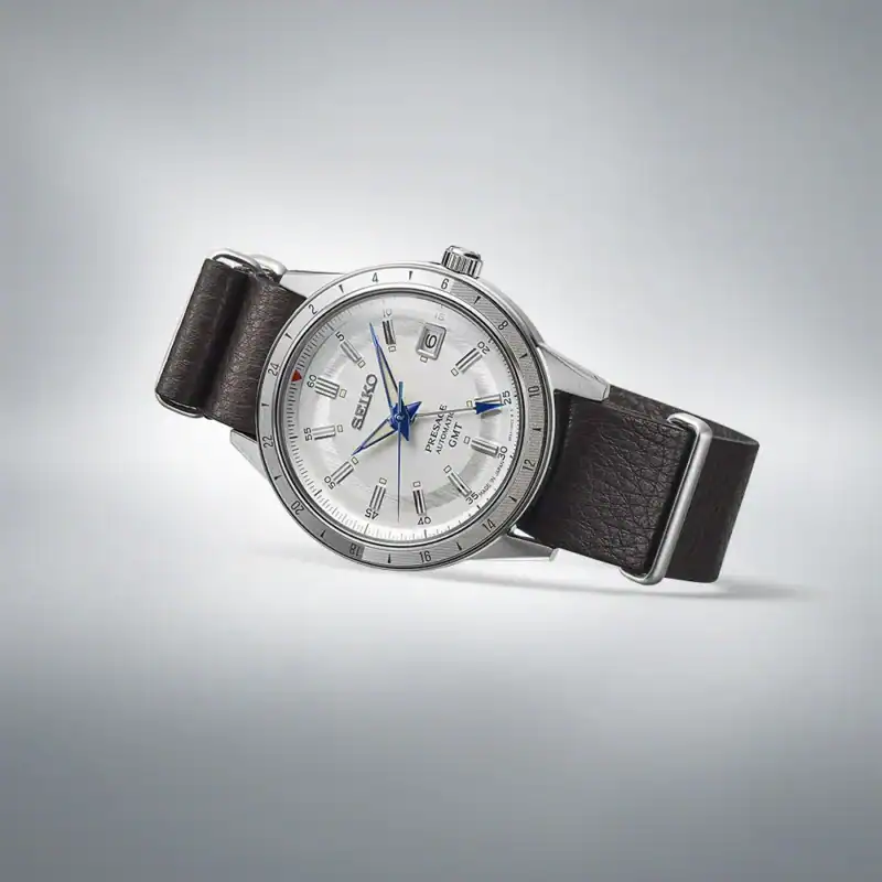 thearwatches-reloj-seiko-SSK015J1_2 Reloj SEIKO Presage Style 60’s GMT 110th Anniversary SSK015J1