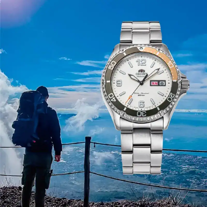 thearwatches_Reloj_Orient RA-AA0821S39B_3 Reloj Orient Kamasu II Automatic 42mm Marfil RA-AA0821S39B