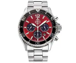 thearwatches_Reloj_Orient RA-TX0207R10B Reloj Orient Mako Solar Chronograph 43mm Rojo RA-TX0207R10B