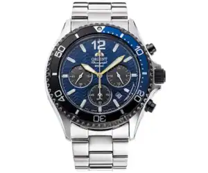 thearwatches_Reloj_Orient RA-TX0208L10B Reloj Orient Mako Solar Chronograph 20th Anniversary Limited Edition 43mm Azul RA-TX0208L10B