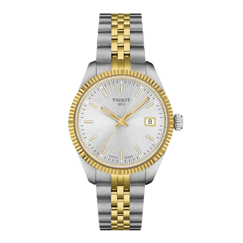 Reloj Tissot Ballade 34 mm Quartz Silver Two Tones T156.210.22.031.00