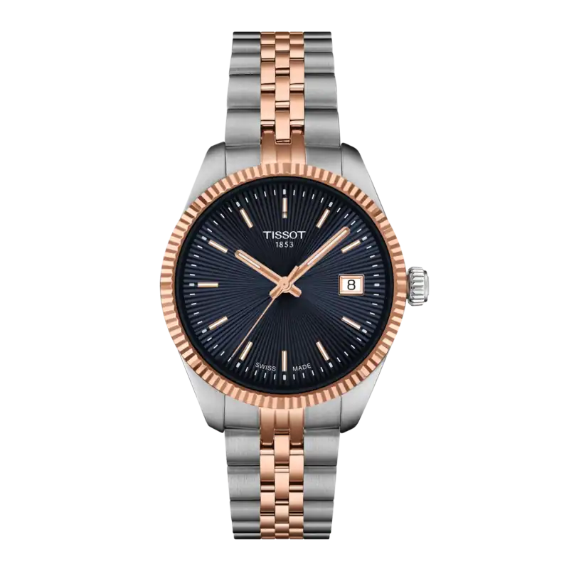 Reloj Tissot Ballade 34 mm Quartz Blue Two Tones T156.210.22.041.00