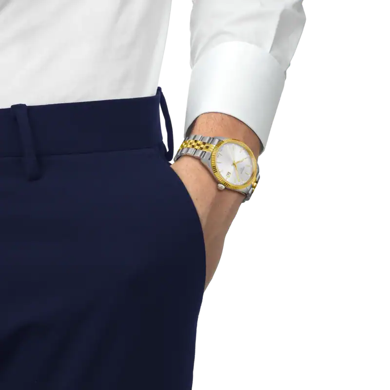 thearwatches_Reloj_Tissot_T156.410.22.031.00_4 Reloj Tissot Ballade 40mm Quartz Two Tones T156.410.22.031.00