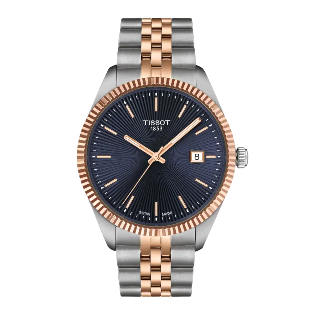 thearwatches_Reloj_Tissot_T156.410.22.041.00 Reloj Tissot Ballade 40mm Quartz Blue Two Tones T156.410.22.041.00