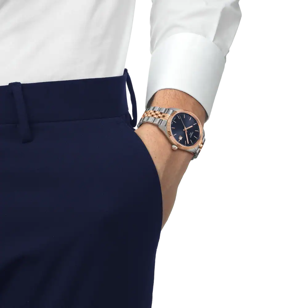 thearwatches_Reloj_Tissot_T156.410.22.041.00_4 Reloj Tissot Ballade 40mm Quartz Blue Two Tones T156.410.22.041.00