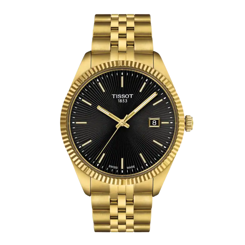 thearwatches_Reloj_Tissot_T156.410.33.051.00 Reloj Tissot Ballade 40mm Quartz Gold T156.410.33.051.00