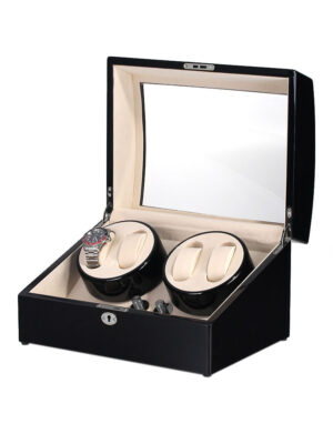 rs-1205-bl_9 Watch Winder para 4 + 5 Relojes Negro RS-1205-BL Rothenschild