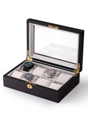 rs-2105-8e_2_1 Watch Box para 8 Relojes Ébano RS-2105-8E Rothenschild