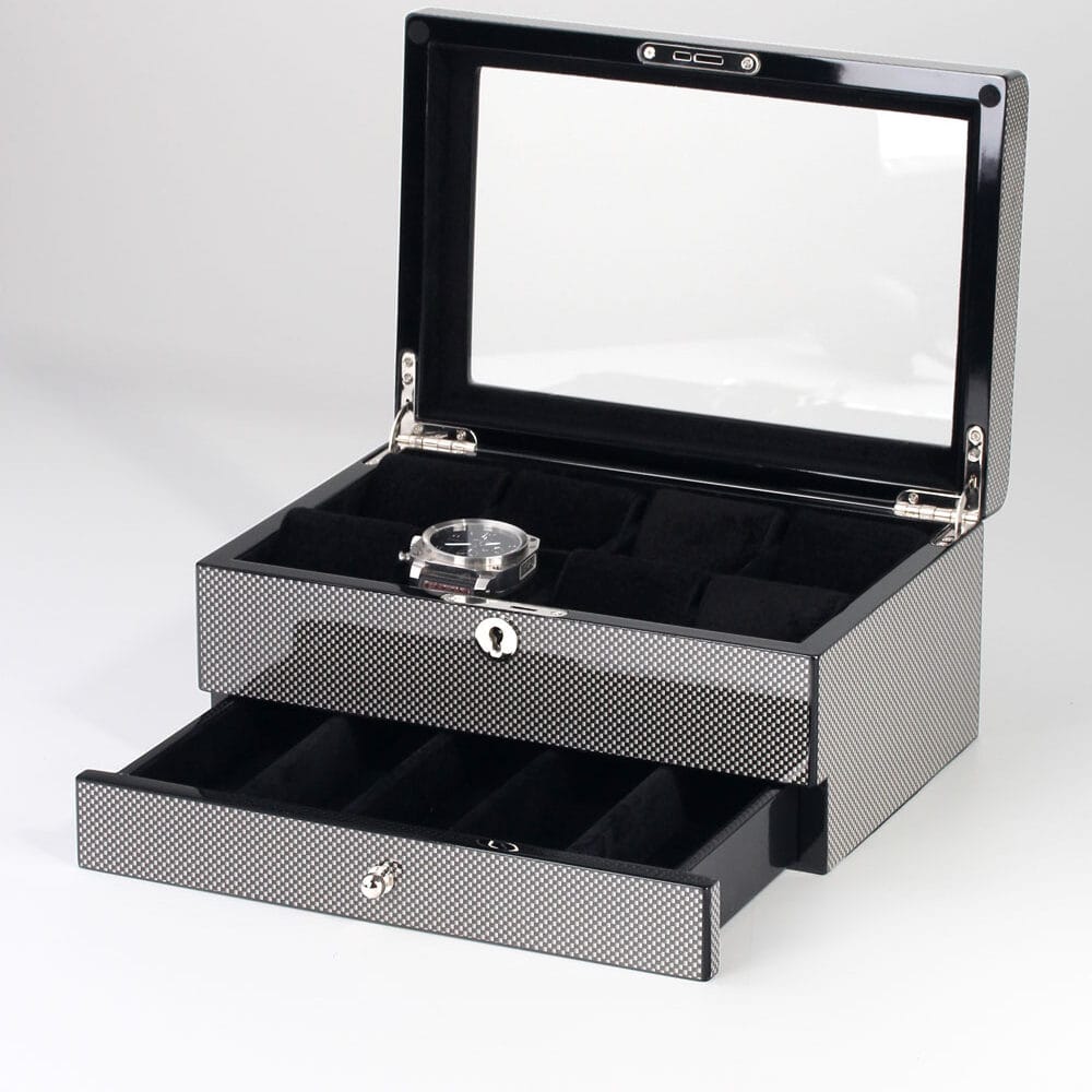 rs-2268-8-ca_2 Watch Box para 8 Relojes Carbono RS-2268-8CA Rothenschild