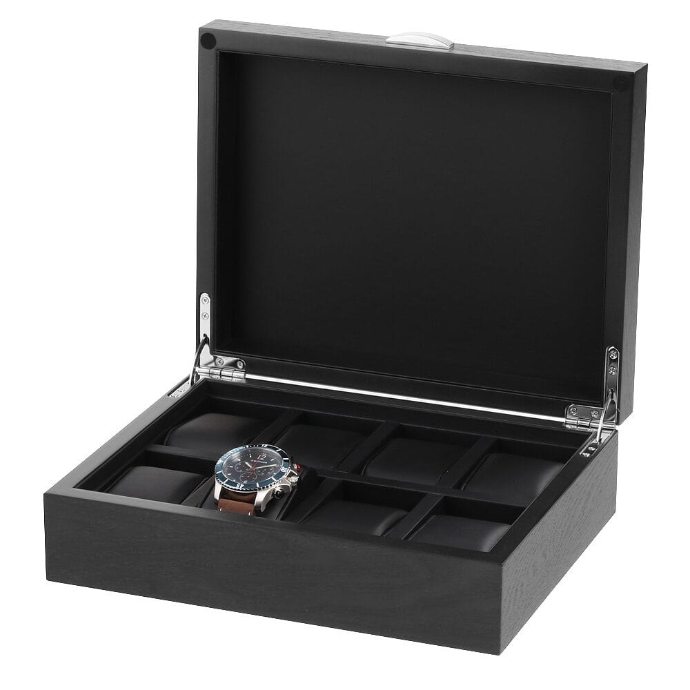 Watch Box para 8 Relojes Negro RS-2376-8BL Rothenschild