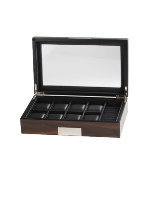 rs-2381-10w_front1 Watch Box para 8 Relojes y Gemelos RS-2381-10W Rothenschild