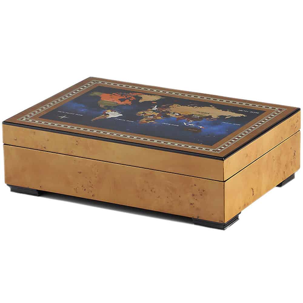Watch Box para 6 Relojes y Accesorios Arce RS-2392-6MAP Rothenschild
