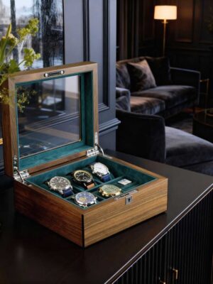 rs-2440-w_watch-box-for-luxury-interior Watch Box para 4 Relojes y Gemelos RS-2440-W Rothenschild
