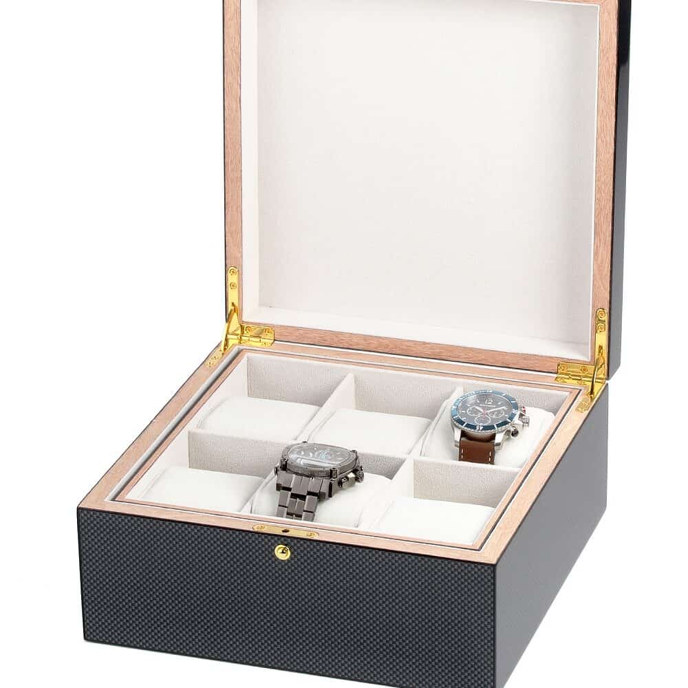 Estuche para 6 Relojes y Joyas RS-5598-6 Rothenschild