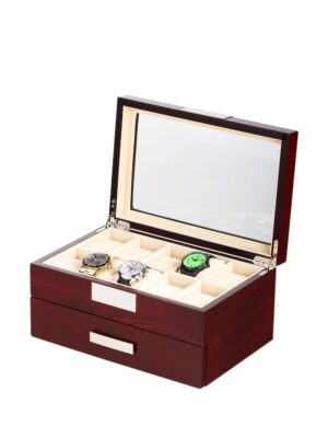 sw-2350-20c_open Watch Box para 20 Relojes Cereza RS-2350-20C Rothenschild