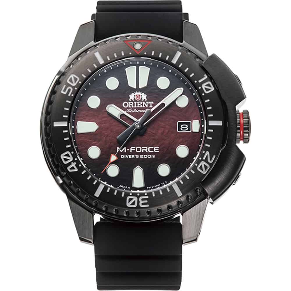 thearwatches_Reloj_Orient RA-AC0L09R00B_0 Reloj Orient M-Force 70th Anniversary Automatic 45mm Rojo RA-AC0L09R00B