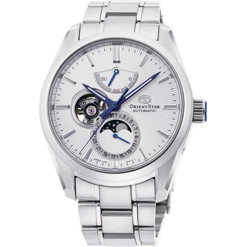 thearwatches_Reloj_Orient Star RE-AY0002S00B Reloj Orient Star Mechanical Moon Phase Automatic 41mm Blanco RE-AY0002S00B