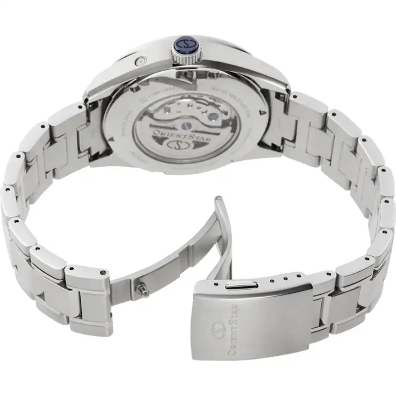 thearwatches_Reloj_Orient Star RE-AY0002S00B_3 Reloj Orient Star Mechanical Moon Phase Automatic 41mm Blanco RE-AY0002S00B