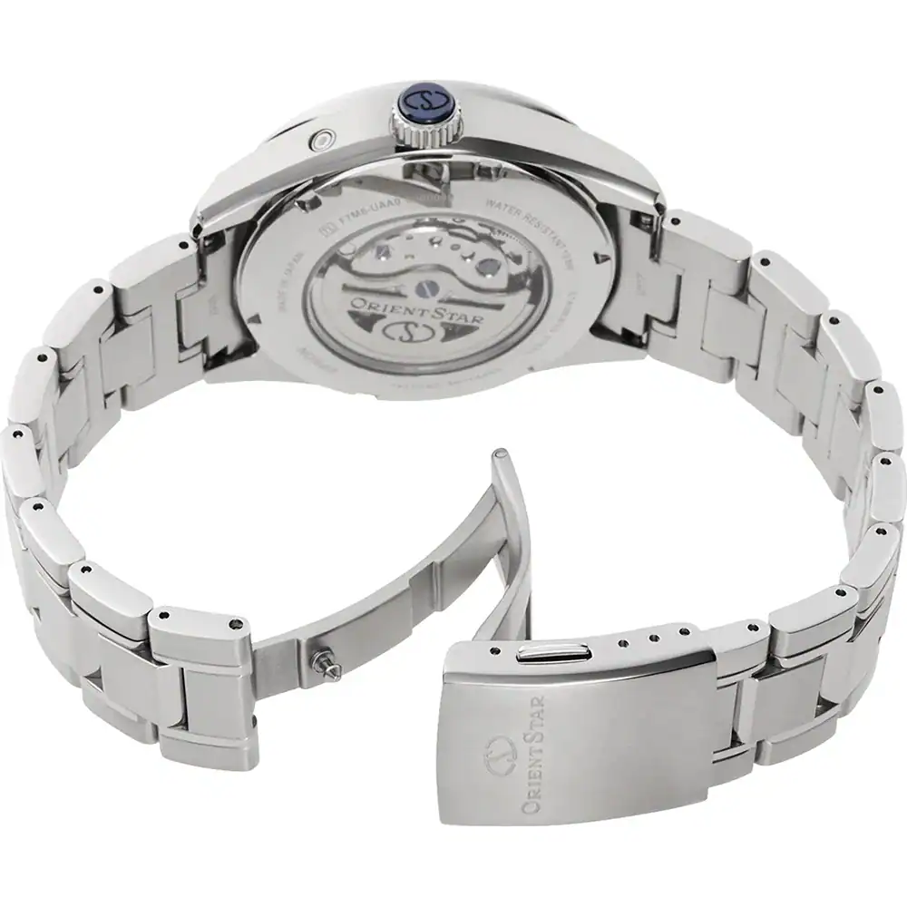 thearwatches_Reloj_Orient Star RE-AY0002S00B_3 Reloj Orient Star Mechanical Moon Phase Automatic 41mm Blanco RE-AY0002S00B