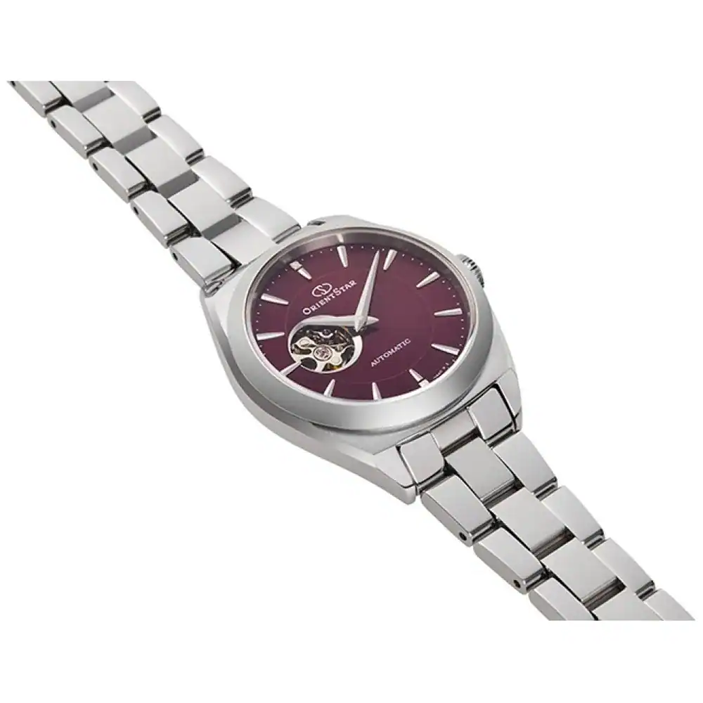 thearwatches_Reloj_Orient Star RE-ND0102R00B_1 Reloj Orient Star Classic Semi Skeleton Ladies Automatic 30mm Rojo RE-ND0102R00B