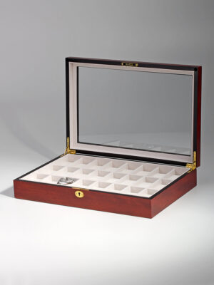 uhrenbox-rs-1087-24c-02 Watch Box para 24 Relojes Cereza RS-1087-24C Rothenschild