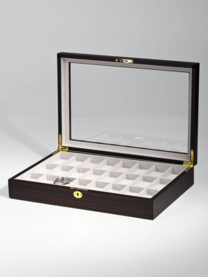 uhrenbox-rs-1087-24e-02 Watch Box para 24 Relojes Ébano RS-1087-24E Rothenschild