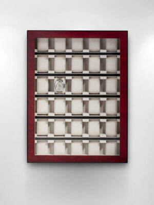 uhrenbox-rs-1100-30bu-04 Vitrina para 30 Relojes Bubinga RS-1100-30BU Rothenschild
