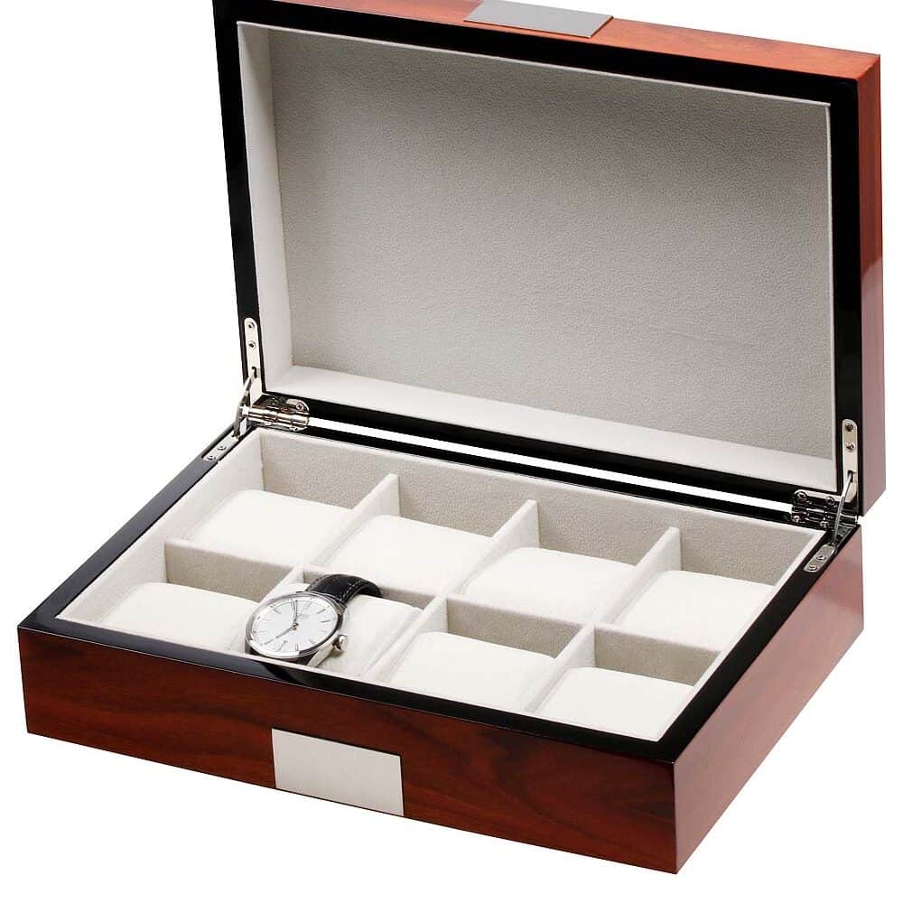 Watch Box para 8 Relojes Palisandro RS-2022-8RO Rothenschild