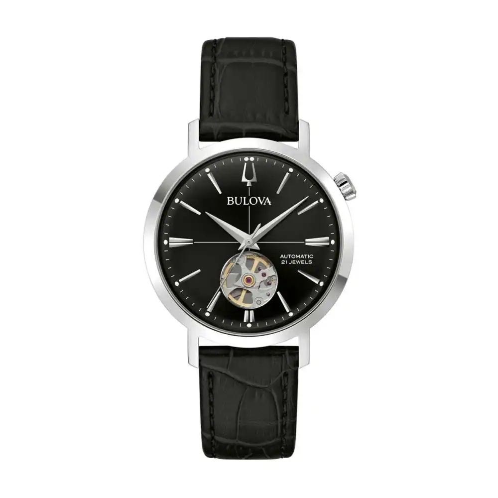 thearwatches-reloj-bulova-96A317 Reloj Bulova Mens Watch Aerojet Automatic 38mm 96A317
