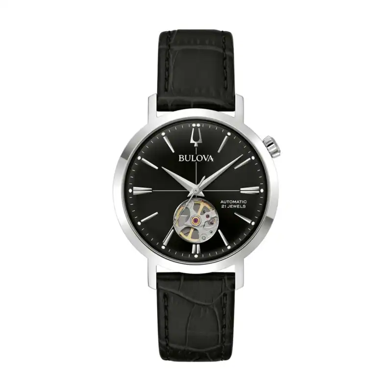 thearwatches-reloj-bulova-96A317 Reloj Bulova Mens Watch Aerojet Automatic 38mm 96A317