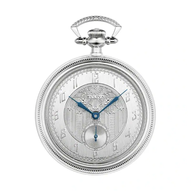 thearwatches-reloj-bulova-96A325 Reloj Bulova 150-year legacy Limited Edition Pocket Watch 45mm 96A325