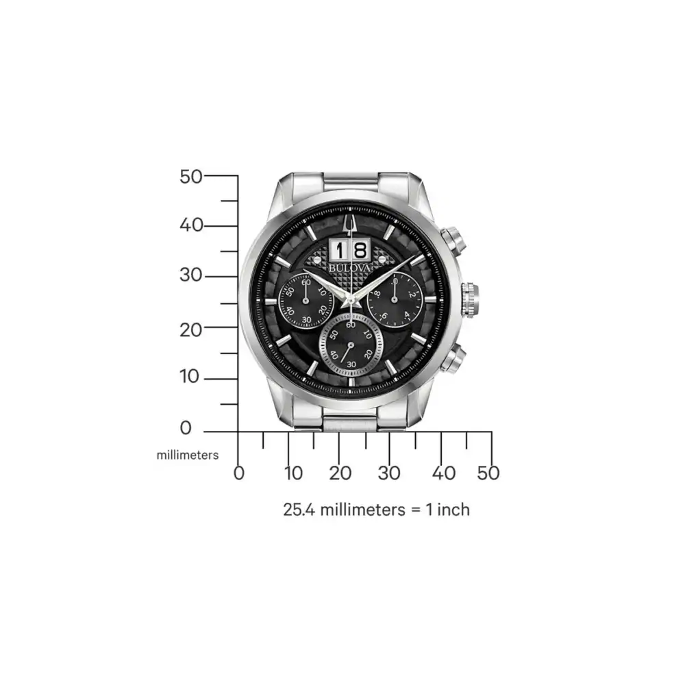 Reloj Bulova Sutton Classic Chronograph 44mm 96B319