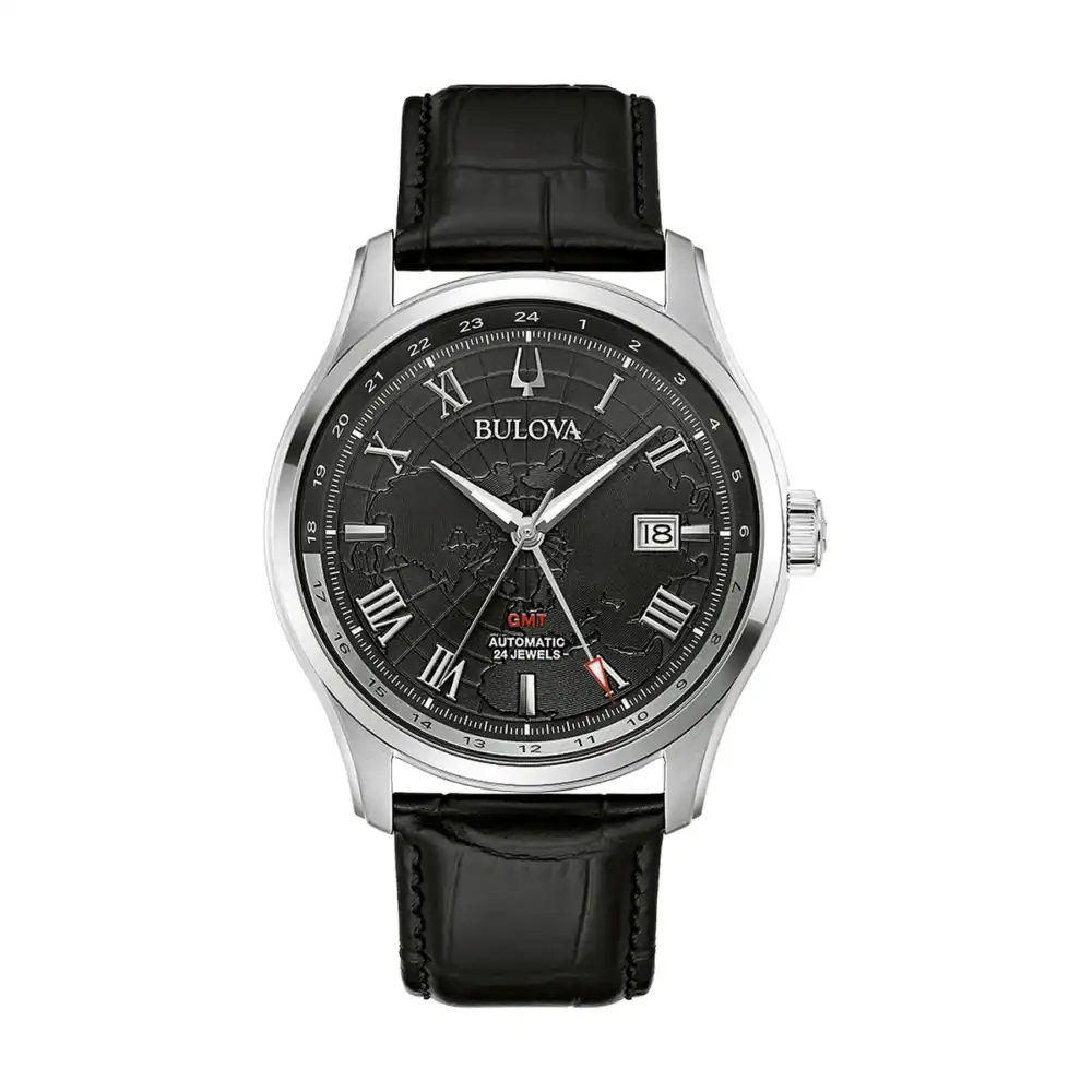 Reloj Bulova Wilton GMT automatic 43mm 96B387