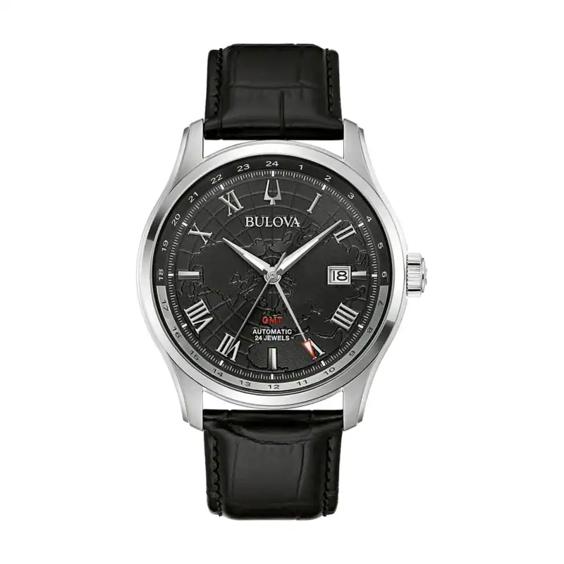 Reloj Bulova Wilton GMT automatic 43mm 96B387