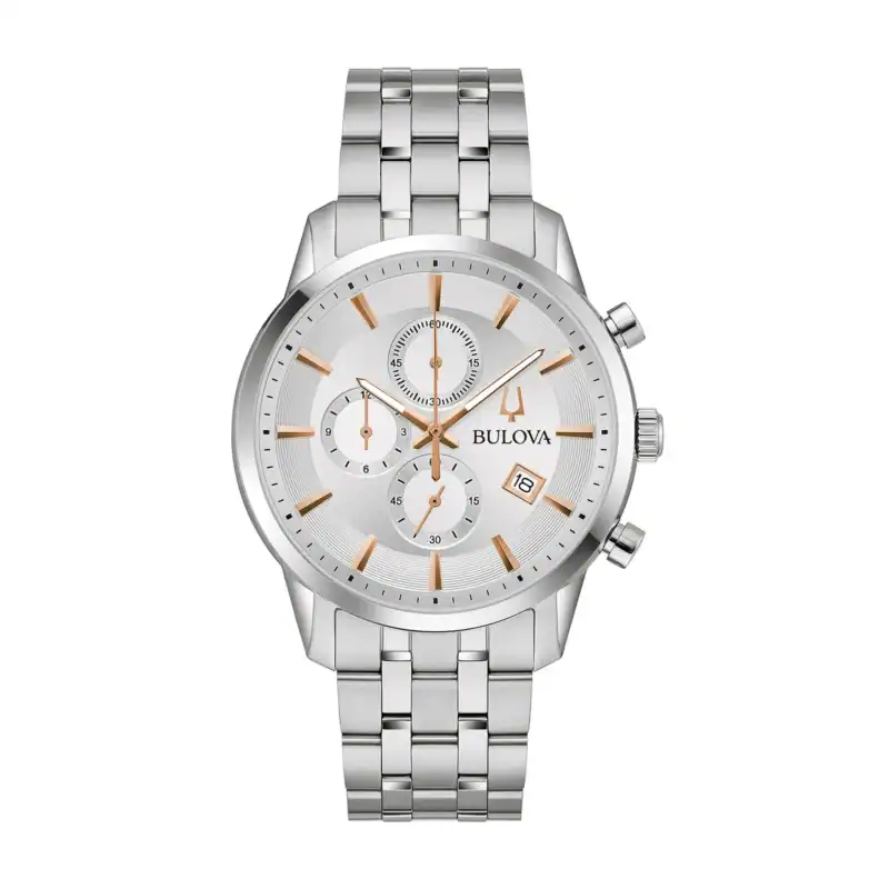 thearwatches-reloj-bulova-96B411 Reloj Bulova Sutton Chronograph Mens Watch 41mm 96B411