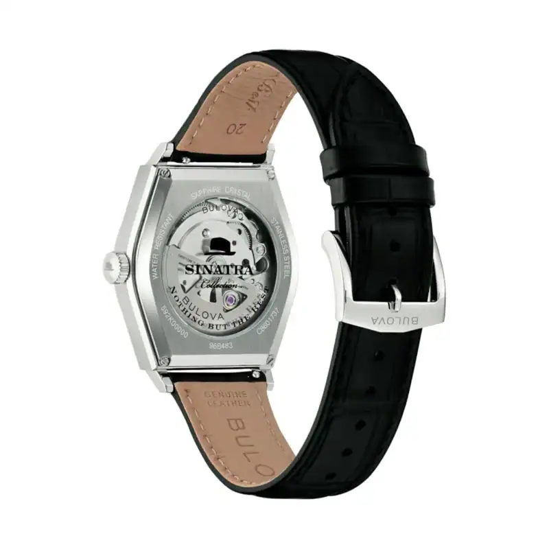 Reloj Bulova Mens Watch Frank Sinatra Automatic 37mm 96B483