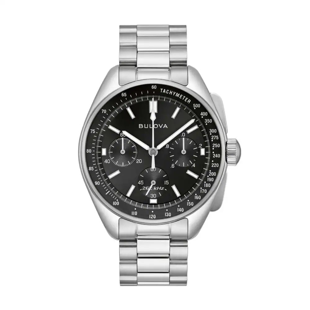 thearwatches-reloj-bulova-96K111 Reloj Bulova Mens Watch Lunar Pilot Chronograph Special Set 44mm 96K111