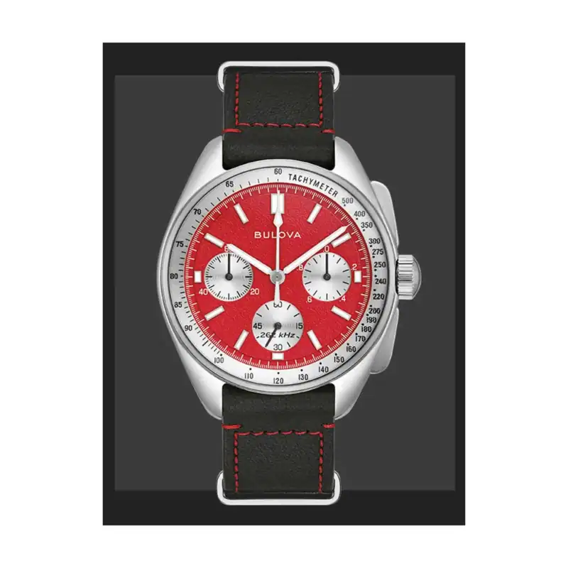 Reloj Bulova Mens Watch Lunar Pilot Chronograph Special Set 43mm 96K115