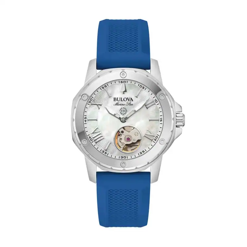 Reloj Bulova Ladies Watch Marine Star Automatic 35mm 96L324