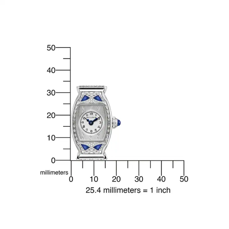 Reloj Bulova Ladies Watch Miss America Limited Edition 18mm 96L340