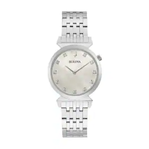 thearwatches-reloj-bulova-96P216 Reloj Bulova Ladies Watch Regatta 11 Diamonds 30mm 96P216
