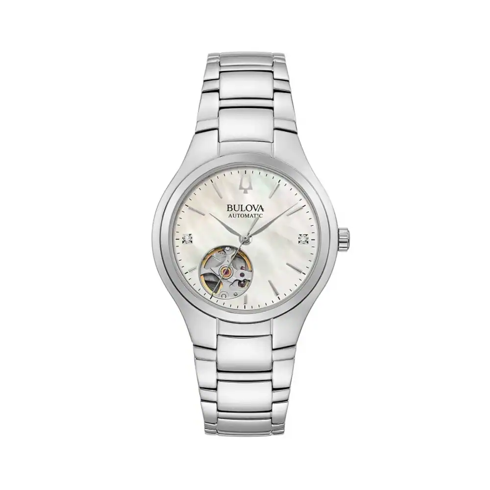 thearwatches-reloj-bulova-96P247 Reloj Bulova Ladies Watch Sutton Automatic 34mm 96P247