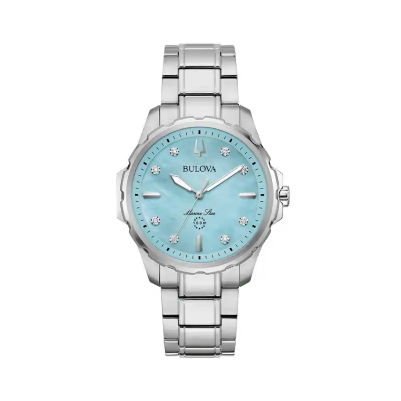thearwatches-reloj-bulova-96P248 Reloj Bulova Ladies Watch Marine Star 38mm 96P248