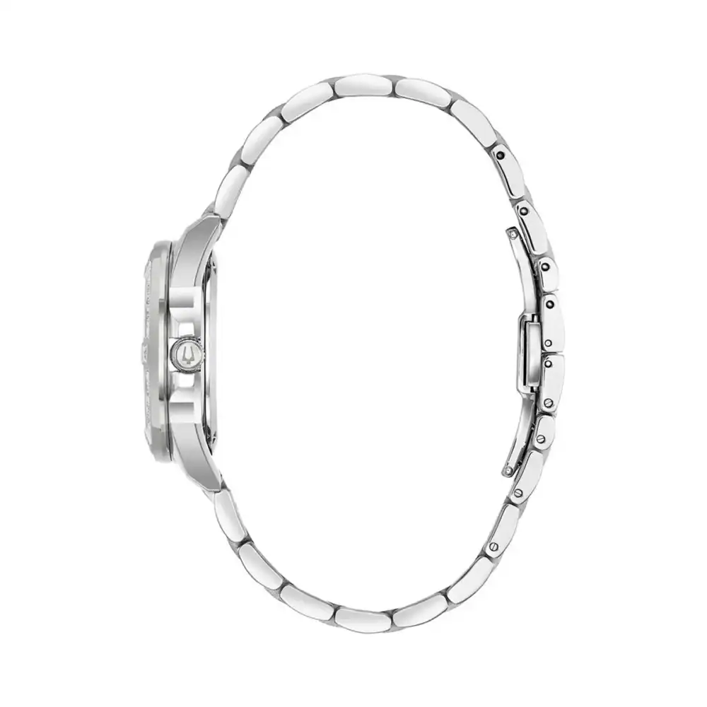 Reloj Bulova Ladies Watch Marine Star Diamond 32mm 96R232