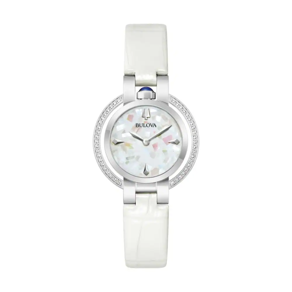 thearwatches-reloj-bulova-96R254 Reloj Bulova Ladies Watch Rubaiyat Diamond Winter 0,25ct 30mm 96R254