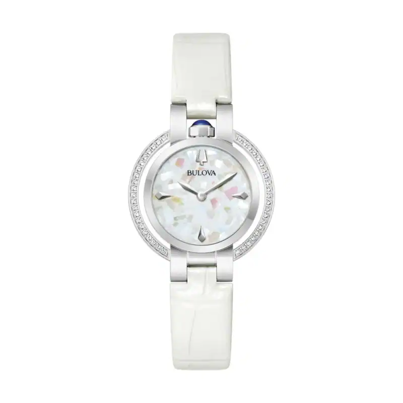 thearwatches-reloj-bulova-96R254 Reloj Bulova Ladies Watch Rubaiyat Diamond Winter 0,25ct 30mm 96R254