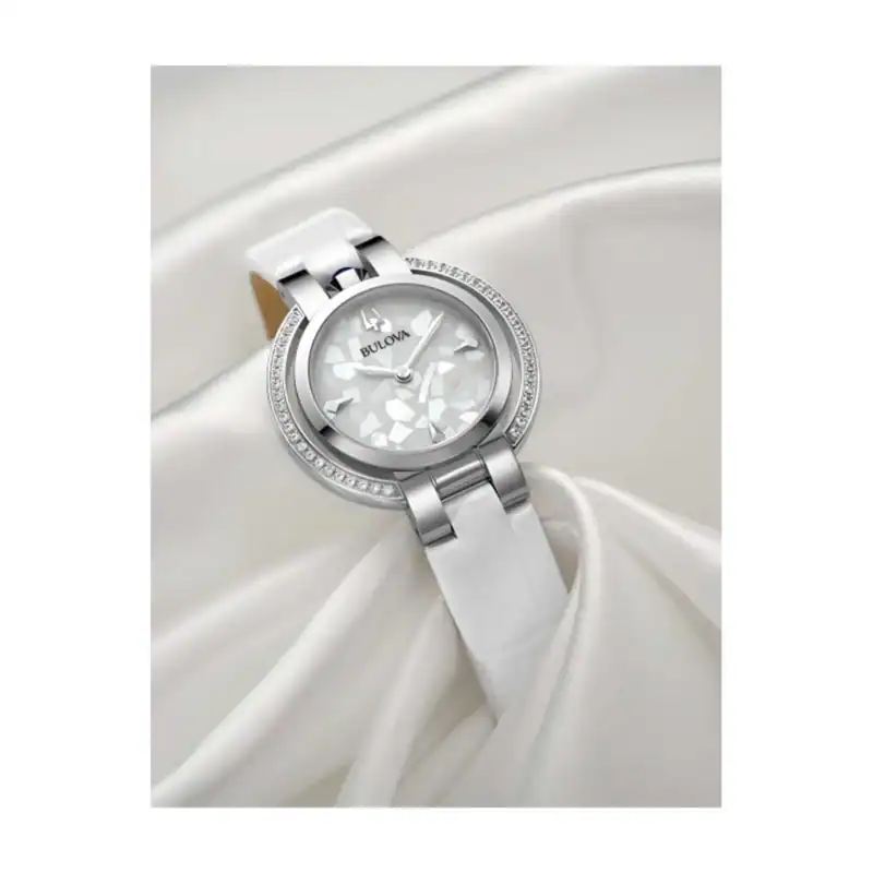 thearwatches-reloj-bulova-96R254_1 Reloj Bulova Ladies Watch Rubaiyat Diamond Winter 0,25ct 30mm 96R254